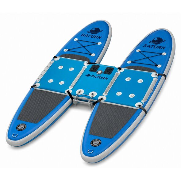 Inflatable Catamaran Platform for Two Paddle Boards