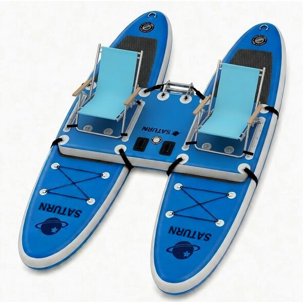 Inflatable Catamaran Platform for Two Paddle Boards