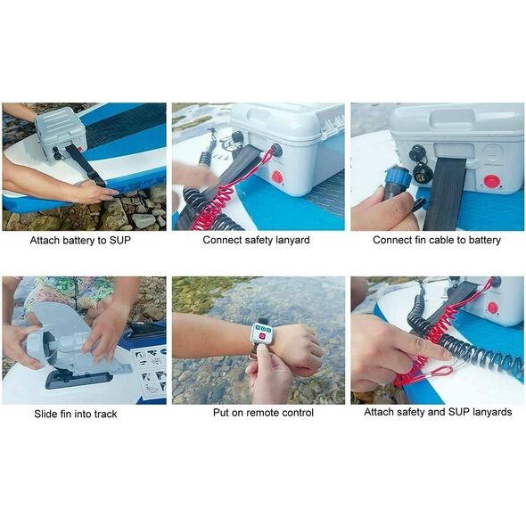 Electric Fin with Li Battery