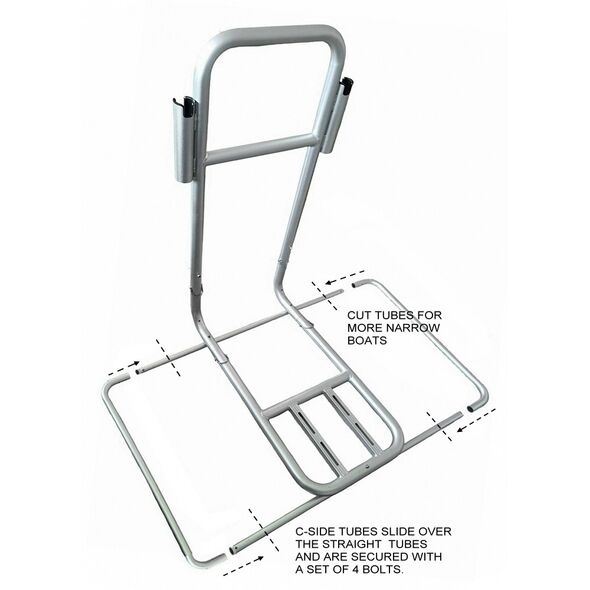 L-Frame with Base to fit into inflatable boats