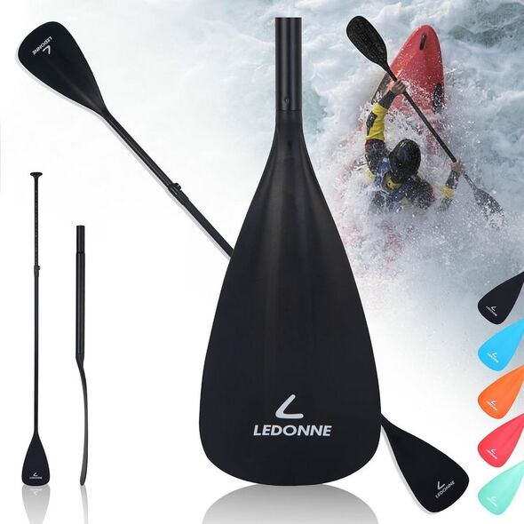 Black SUP paddles