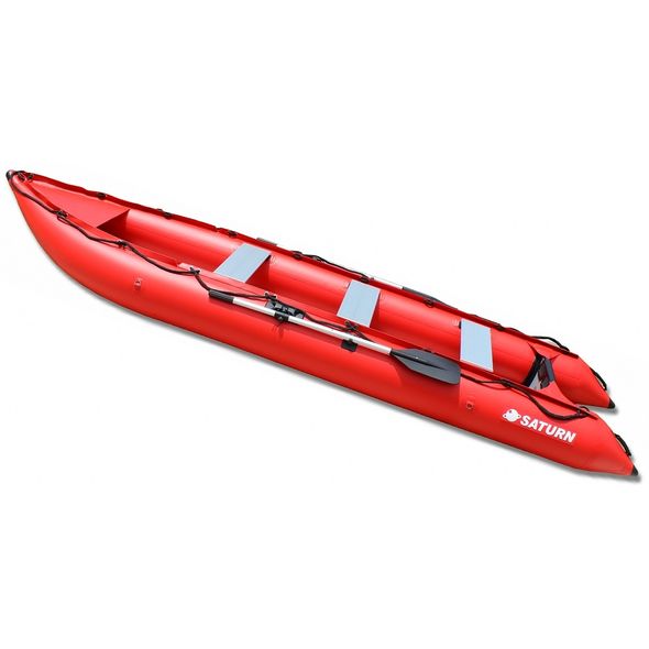 Saturn Inflatable KaBoat SK430R Red