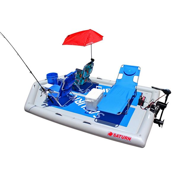 Inflatable Motor Island Platform Dock