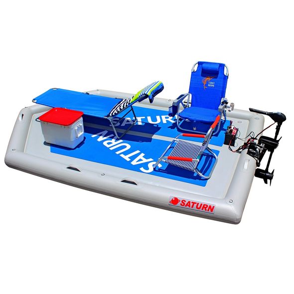 Inflatable Motor Island Platform Dock