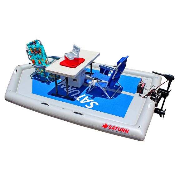 Inflatable Motor Island Platform Dock