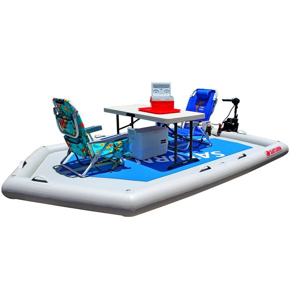 Inflatable Motor Island Platform Dock