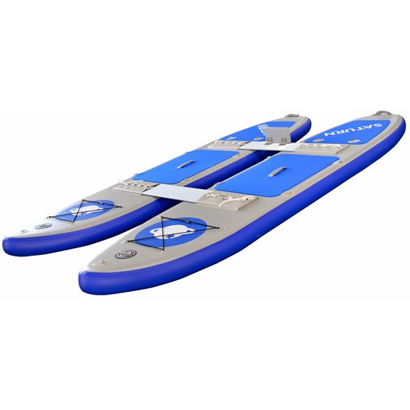 Inflatable SUP Catamaran Paddle Boards Set