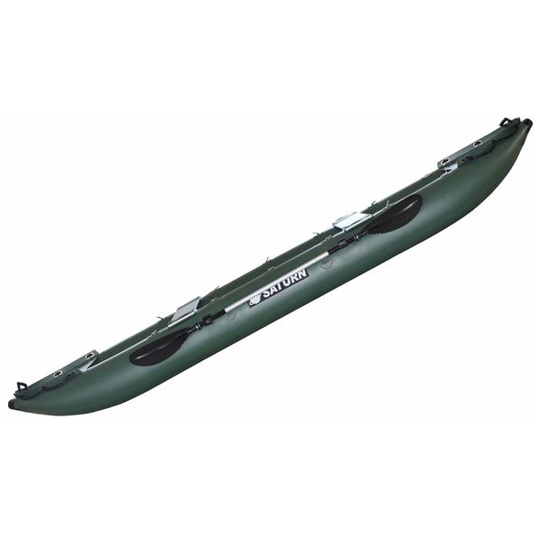 Saturn Inflatable Fishing Kayak FK430N Green