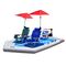 Inflatable Motor Island Platform Dock
