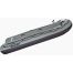 Extra Heavy Duty Inflatable Fishing Boat FB385 Luna Gray with Air Floor