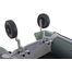 No Drill Wheels for inflatable boat.