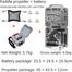 Electric Fin with Li Battery