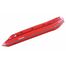 SD518 Red color boat shown without aluminum floor. Aluminum floor included.