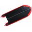 SD518 Red color boat shown without aluminum floor. Aluminum floor included.