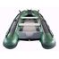Saturn Green 12' FB365N Inflatable Fishing Boat with air deck floor.
