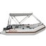 Saturn KM330 inflatable boat with optional bimini top