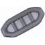 13' River Inflatable Rafts RD385DG dark gray whitewater raft