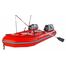 Shown with optional rod holders and dry bags