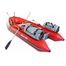 Shown with optional rod holders and dry bags