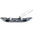 Saturn NEW Inflatable Fishing Kayak FK396DG Dark Gray