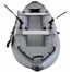 Saturn NEW Inflatable Fishing Kayak FK396DG Dark Gray