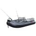 FB300 Dark Gray Fishing Boat with Air Floor.