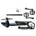 folding pedal drive for kayak