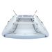 Saturn inflatable catamaran boat 11'  MC330 V2
