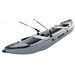 Saturn NEW Inflatable Fishing Kayak FK396DG Dark Gray