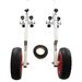 No Drill Wheels for inflatable boat V2.