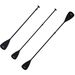 Black SUP paddles