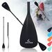 Black SUP paddles