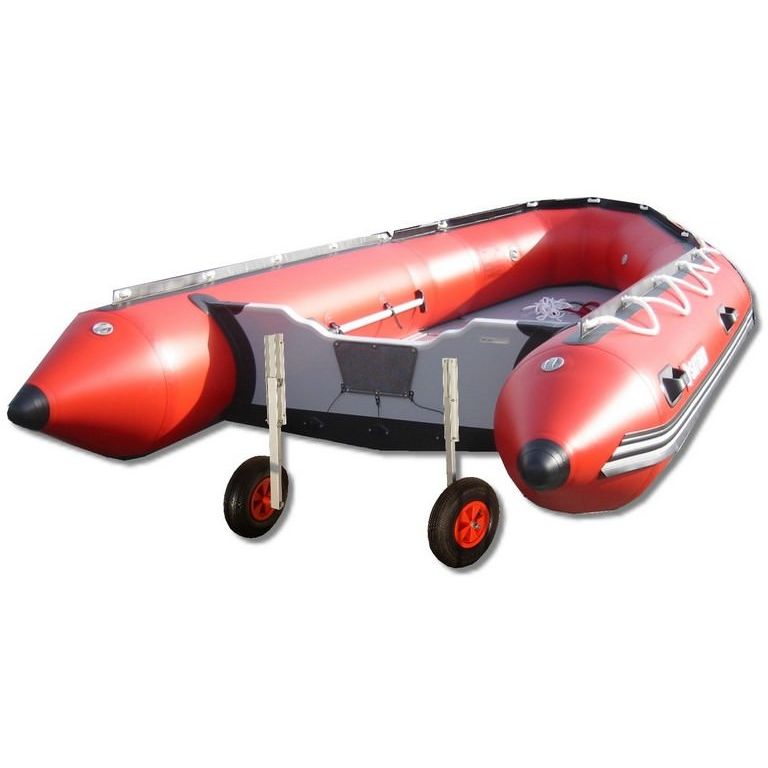 Aluminium Launching Wheels for inflatable boat dinghy
