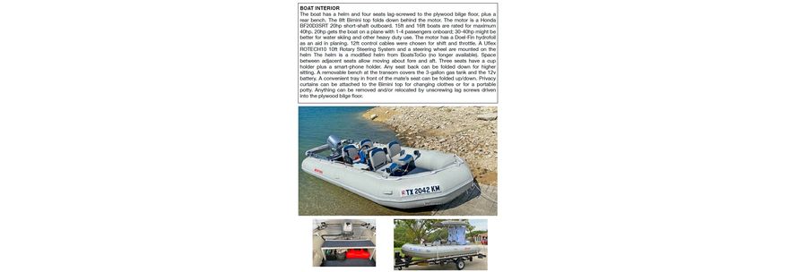 Customer's Article about inflatable boats Customer's Article about inflatable boats