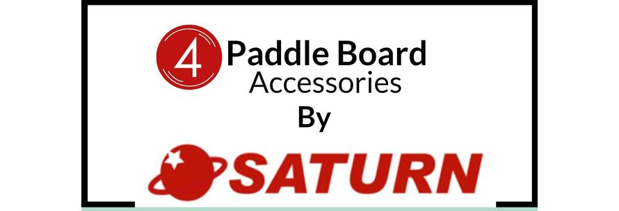 Infographic of accessories for paddle boards