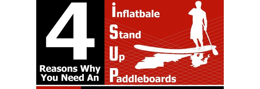 Infographic - 4 Reasons Why You Need Inflatable Stand Up Paddle Board - iSUP