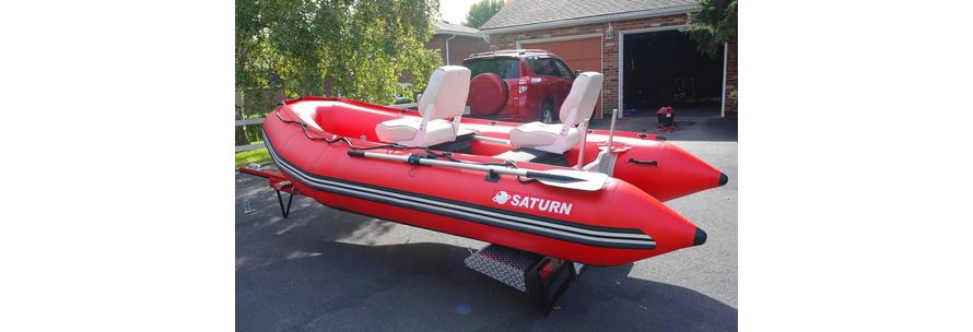 Saturn SD365 inflatable boat