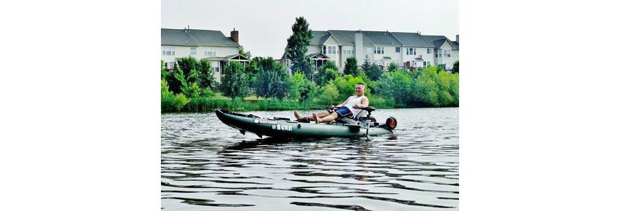 Saturn Inflatable Fishing Kayak